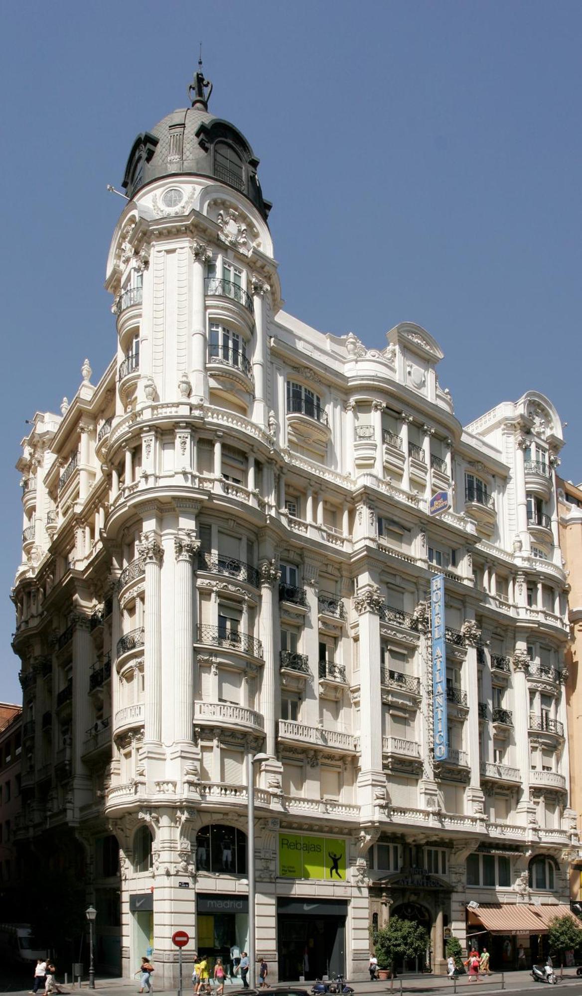 Hotel Atlantico Madryt Zewnętrze zdjęcie